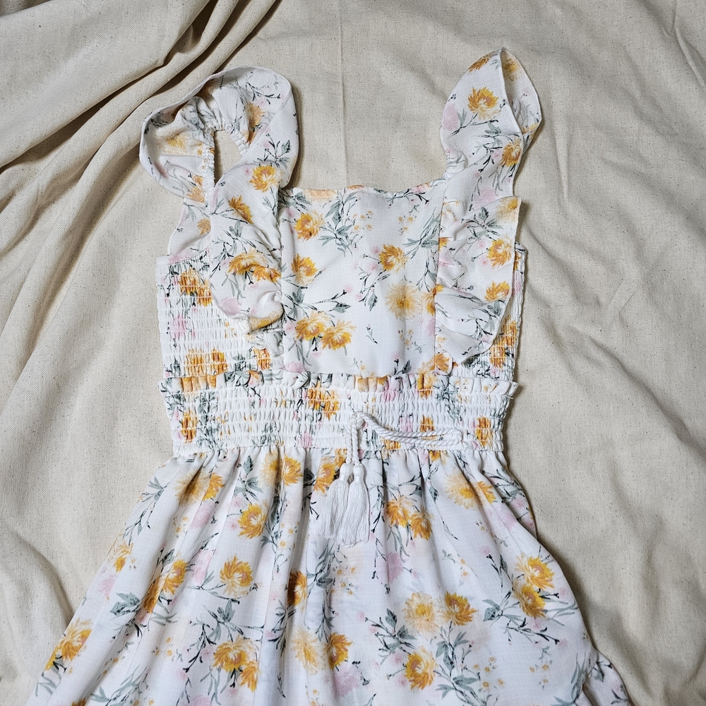 Floral Ruffle Sundress - Picture 3 of 6